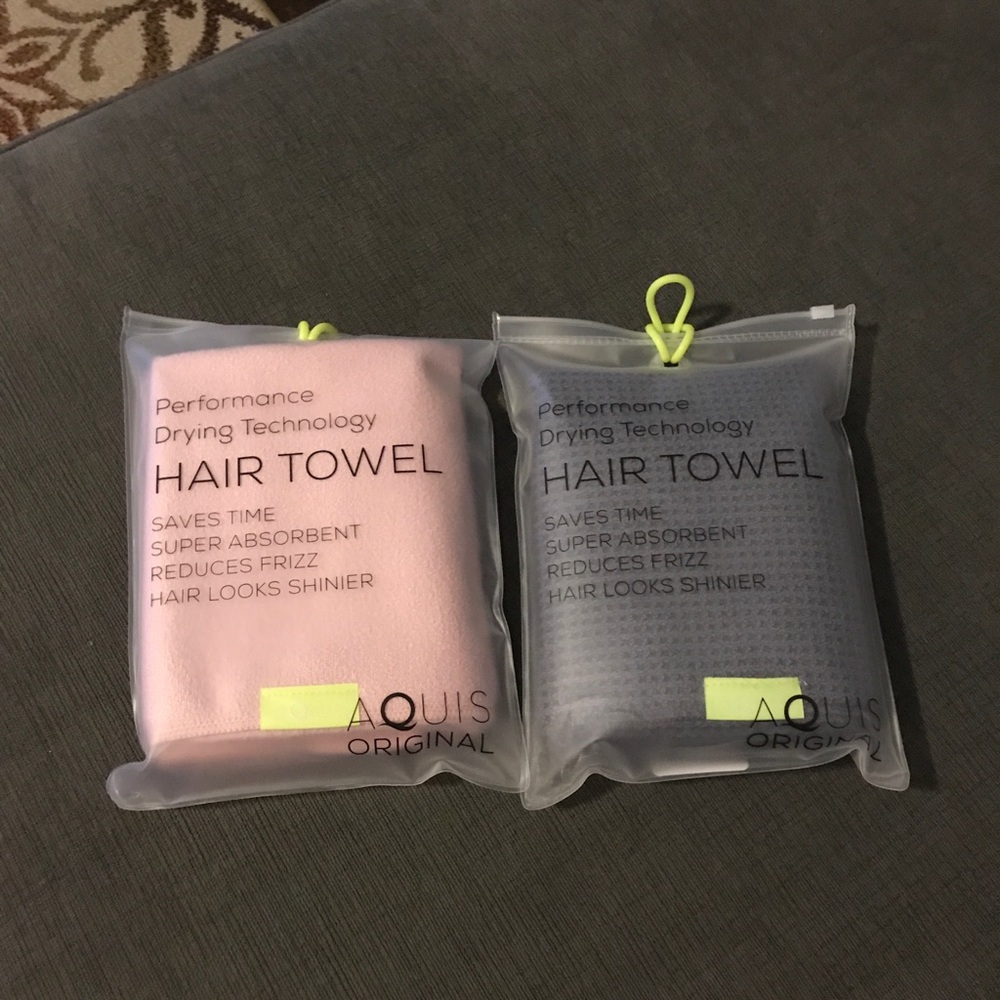 Sold New Aquis Hair Towel Set - Picture 2 of 6